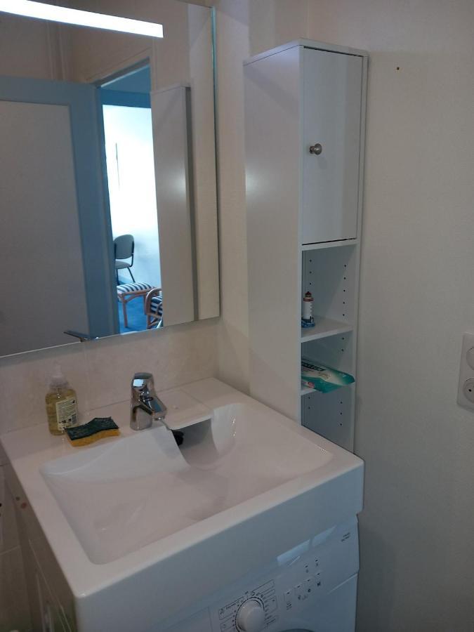 Grand Studio Vue Mer Dans Residence Des 3 Iles Pres De La Thalasso Quiberon Exterior foto